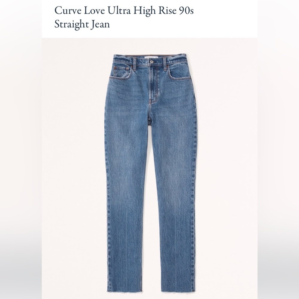 AF Curve Love Ultra High Rise 90s Straight